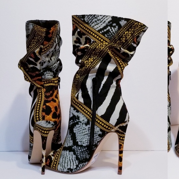 Liliana  Peep Toe Stiletto Bootie - Picture 5 of 5